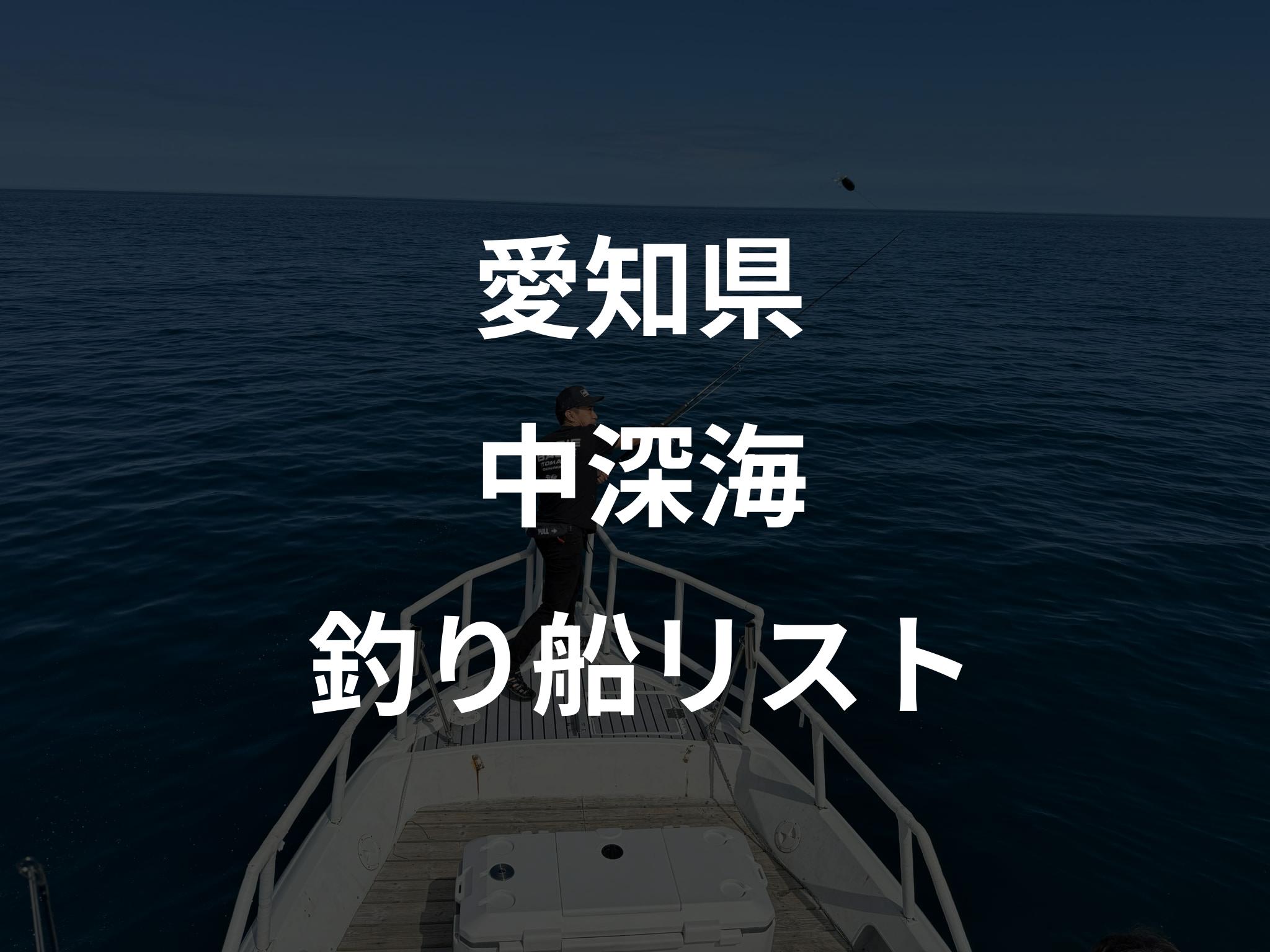 愛知県の中深海船リストアップ