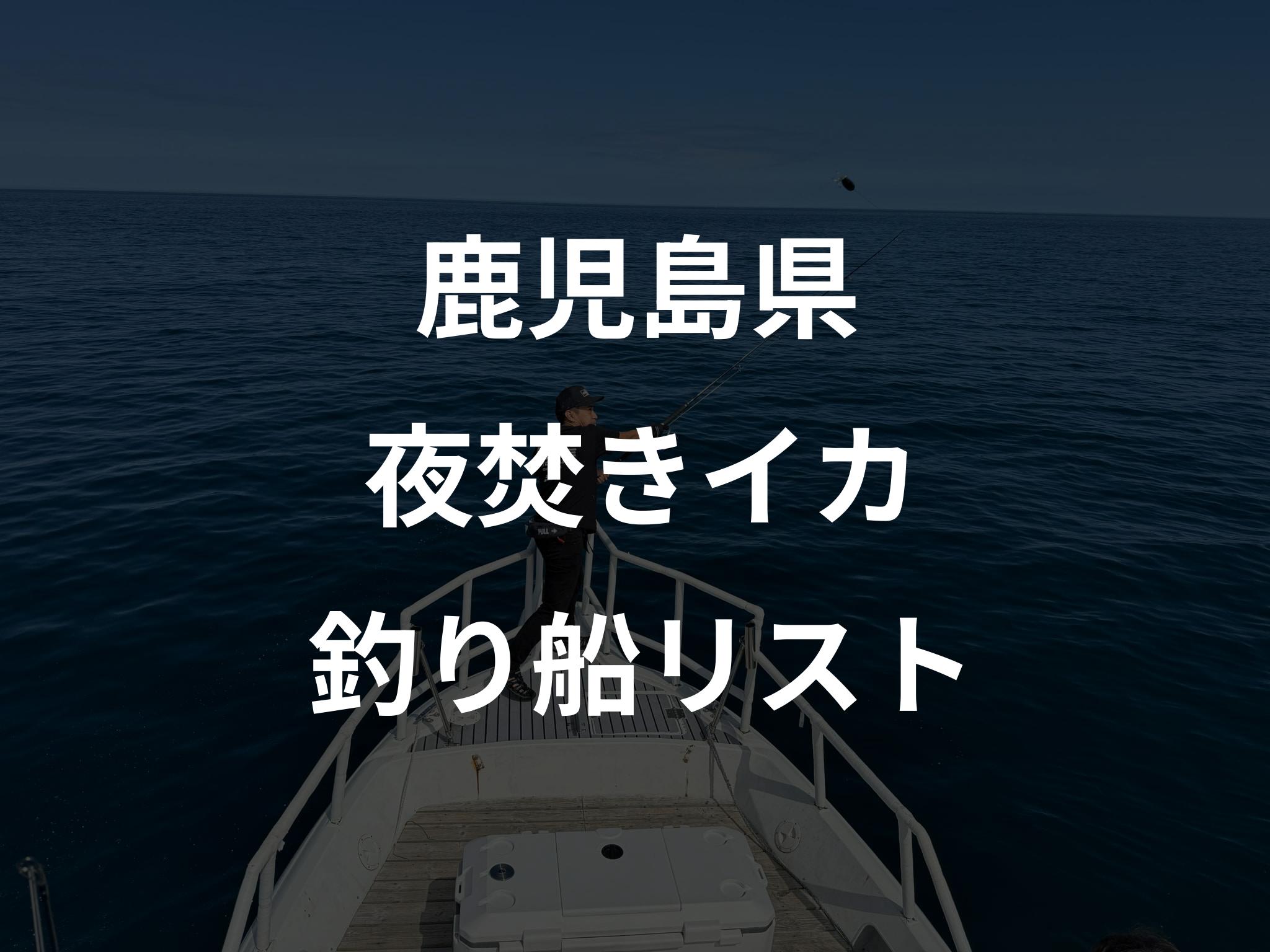 鹿児島県の夜焚きイカ船リストアップ