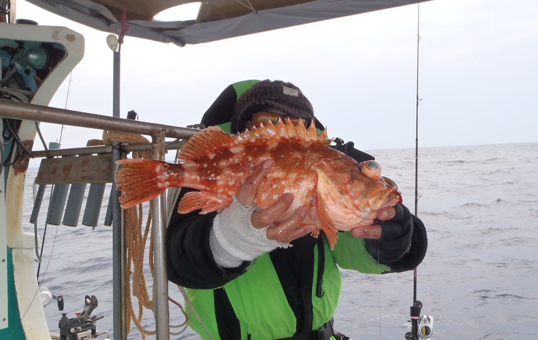 26年2月14日⛴幸真丸はジギング・タイラバで玄界灘へGO～～～～～