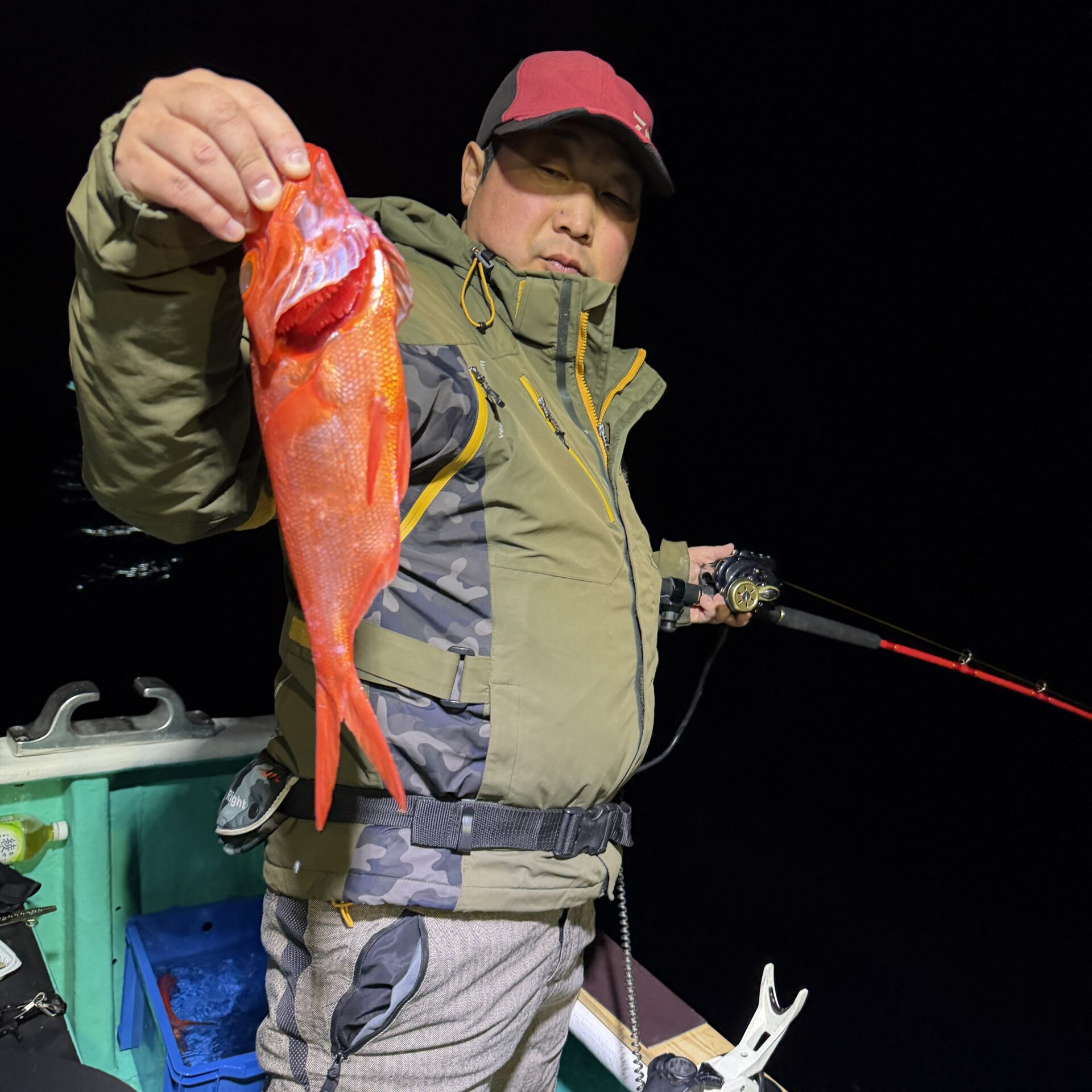 半夜ムツ、キンメ