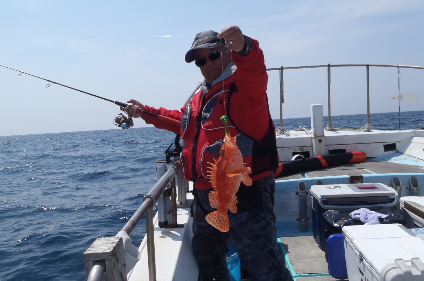 26年4月27日タイラバで⛴幸真丸は玄界灘へGO～～～～～でした